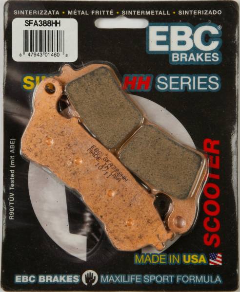 EBC - BRAKE PADS SFA388HH DOUBLE-H SINTERED - Image 1