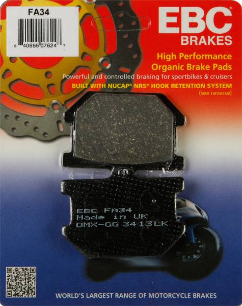 EBC - BRAKE PADS - Image 1