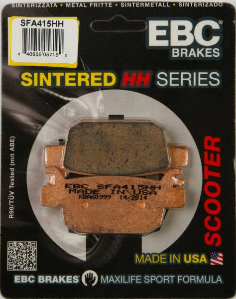 EBC - BRAKE PADS SFA415HH DOUBLE-H SINTERED - Image 1