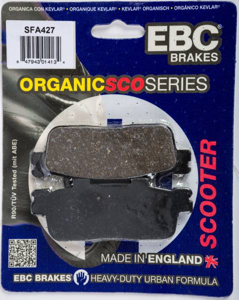 EBC - BRAKE PADS SFA427 ORGANIC - Image 1