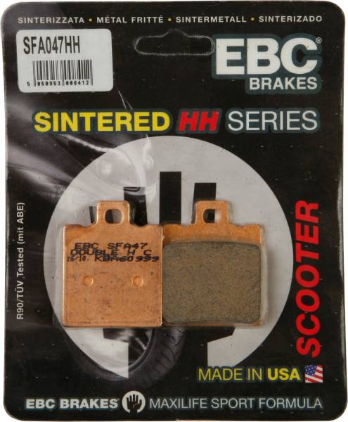 EBC - BRAKE PADS SFA47HH DOUBLE-H SINTERED - Image 1