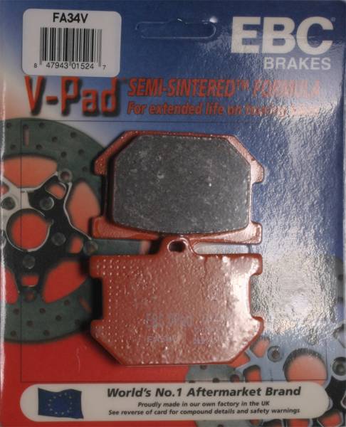 EBC - BRAKE PADS V-SERIES - Image 1