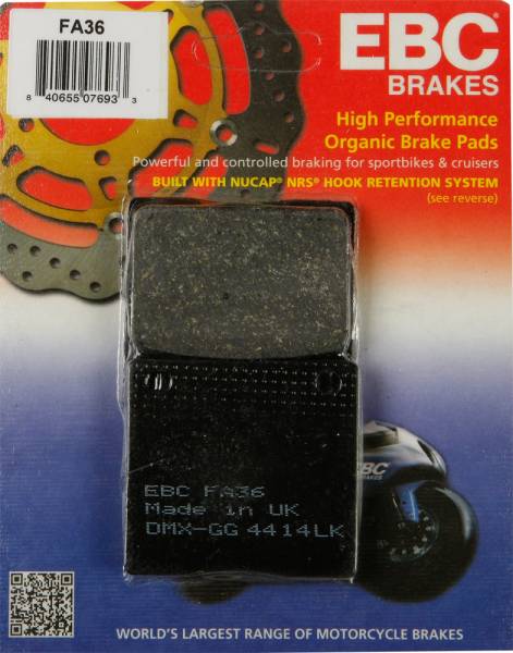 EBC - BRAKE PADS - Image 1