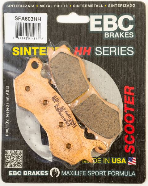 EBC - BRAKE PADS SFA603HH DOUBLE-H SINTERED - Image 1