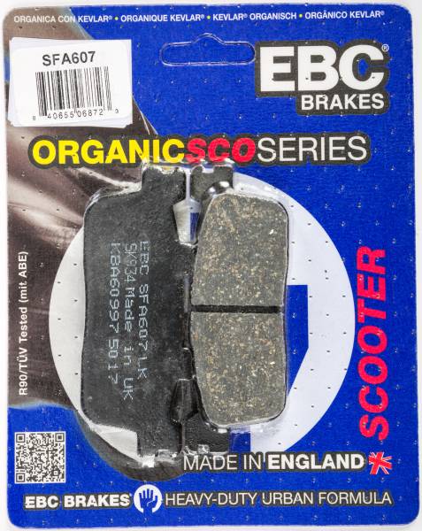 EBC - BRAKE PADS SFA607 ORGANIC - Image 1