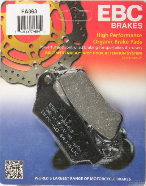 EBC - BRAKE PADS - Image 1