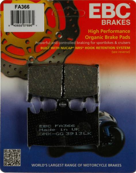 EBC - BRAKE PADS - Image 1