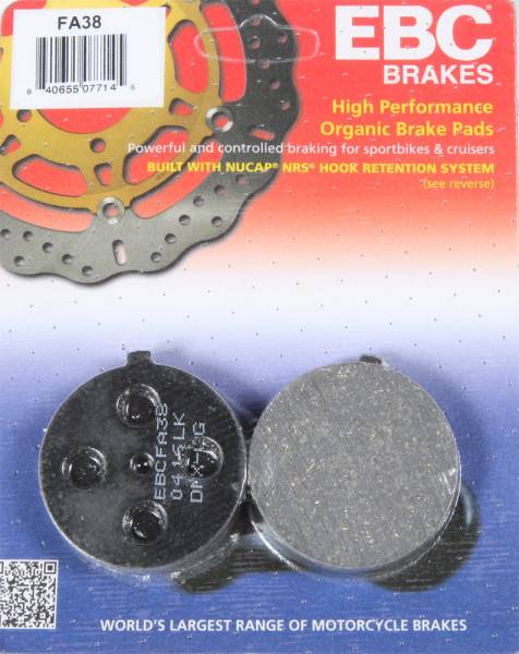 EBC - BRAKE PADS - Image 1