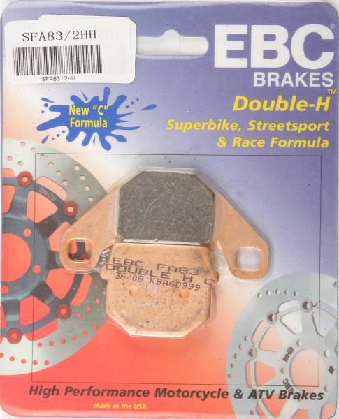 EBC - BRAKE PADS SFA83/2HH DOUBLE-H SINTERED - Image 1