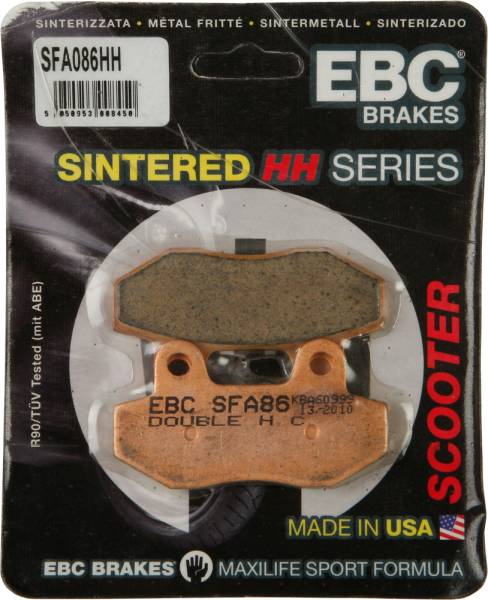 EBC - BRAKE PADS SFA86HH DOUBLE-H SINTERED - Image 1