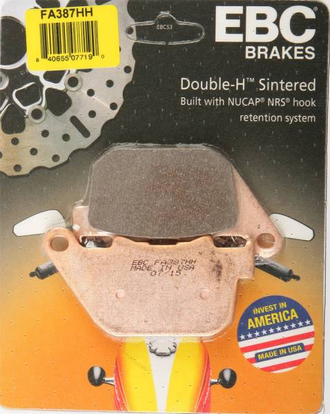 EBC - BRAKE PADS FA837HH DOUBLE-H SINTERED - Image 1