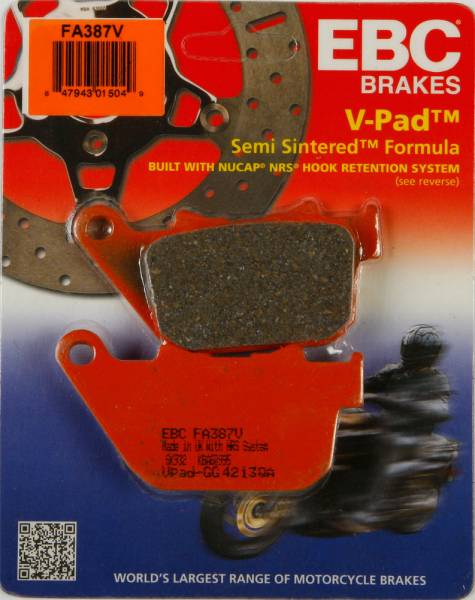 EBC - BRAKE PADS FA837V V-SERIES - Image 1