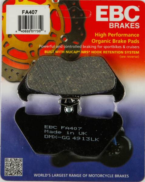 EBC - BRAKE PADS - Image 1