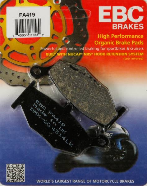 EBC - BRAKE PADS - Image 1