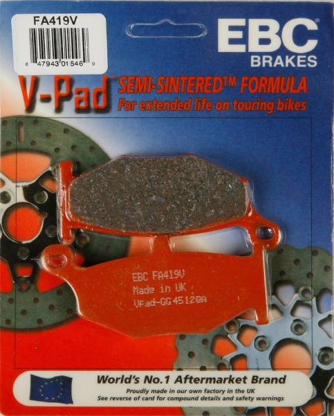 EBC - BRAKE PADS V-SERIES - Image 1