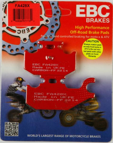 EBC - BRAKE PADS - Image 1