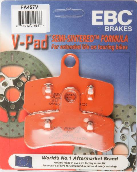 EBC - BRAKE PADS FA457V V-SERIES - Image 1