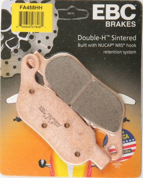 EBC - BRAKE PADS FA458HH DOUBLE-H SINTERED - Image 1