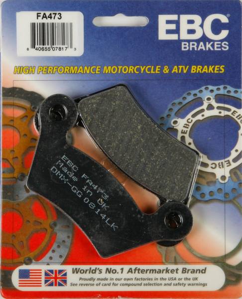 EBC - BRAKE PADS - Image 1