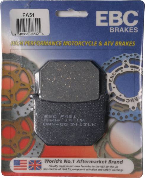 EBC - BRAKE PADS - Image 1