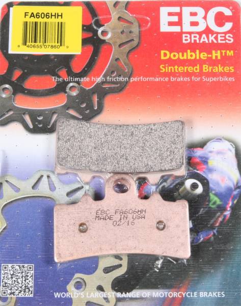 EBC - BRAKE PADS FA606HH DOUBLE-H SINTERED - Image 1