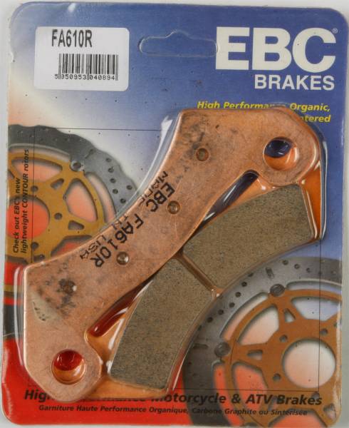 EBC - BRAKE PADS FA610R SINTERED R SERIES - Image 1