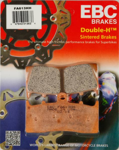 EBC - BRAKE PADS FA613HH DOUBLE-H SINTERED - Image 1