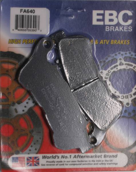 EBC - BRAKE PAD FA640 ORGANIC - Image 1