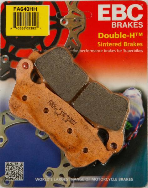 EBC - BRAKE PADS FA640HH DOUBLE-H SINTERED - Image 1