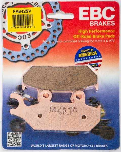 EBC - BRAKE PADS FA642SV SEVERE DUTY SV SERIES - Image 1