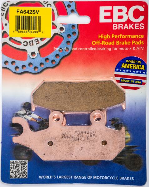 EBC - BRAKE PADS FA642SV-OLD SEVERE DUTY SV SERIES - Image 1