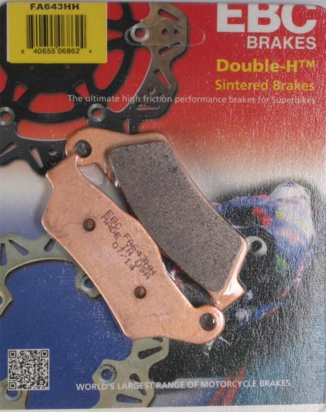 EBC - BRAKE PADS FA643HH DOUBLE-H SINTERED - Image 1