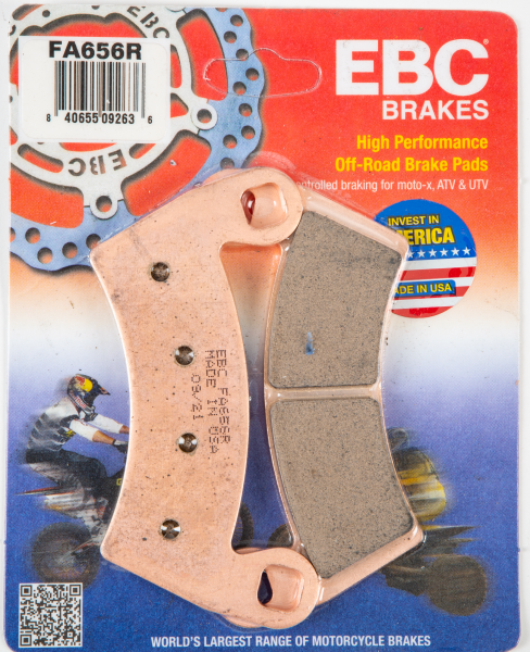 EBC - BRAKE PADS FA656R SINTERED R SERIES - Image 1