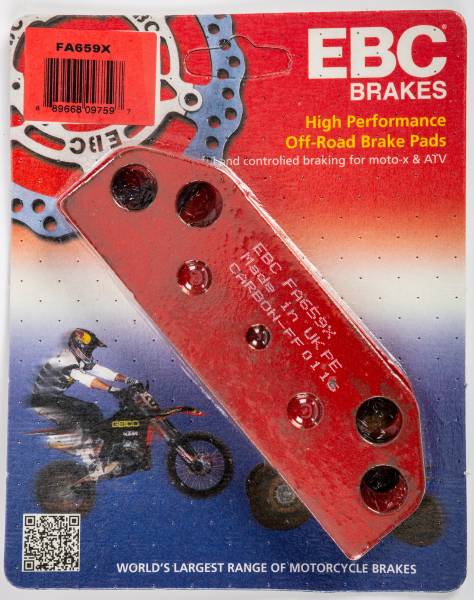 EBC - BRAKE PADS FA659X CARBON X SERIES - Image 1