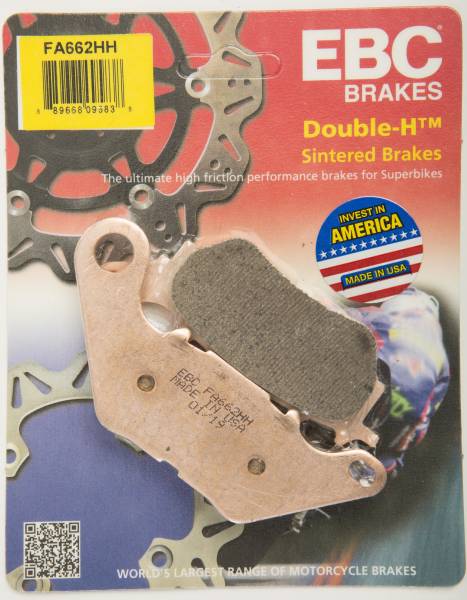 EBC - BRAKE PADS FA662HH DOUBLE-H SINTERED - Image 1