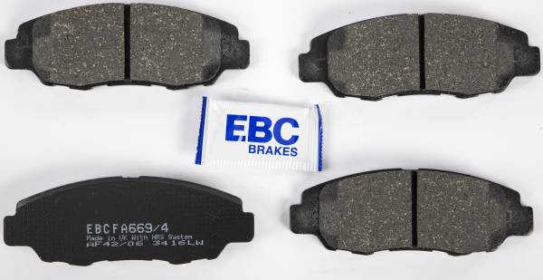 EBC - BRAKE PADS FA669/4 ORGANIC - Image 1