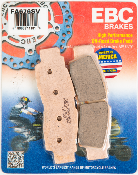 EBC - BRAKE PADS FA676SV SEVERE DUTY SV SERIES - Image 1