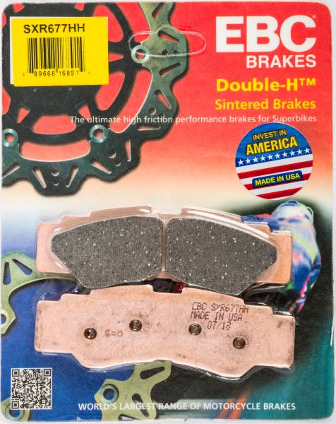 EBC - BRAKE PADS SXR677HH SINTERED SXR SERIES - Image 1