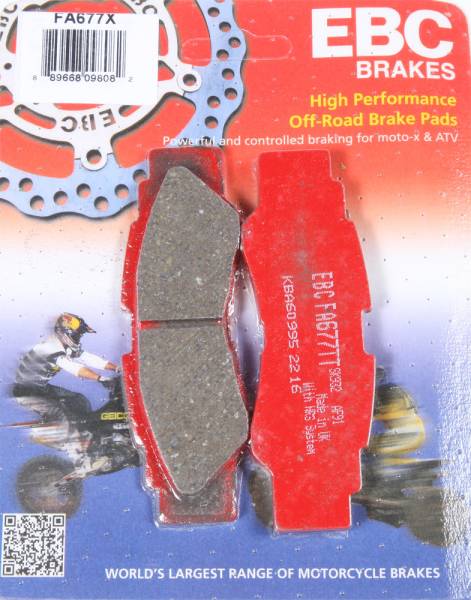 EBC - BRAKE PADS FA677X CARBON X SERIES - Image 1