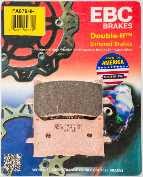 EBC - BRAKE PADS FA679HH DOUBLE-H SINTERED - Image 1