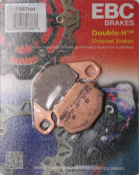 EBC - BRAKE PADS FA67HH DOUBLE-H SINTERED - Image 1