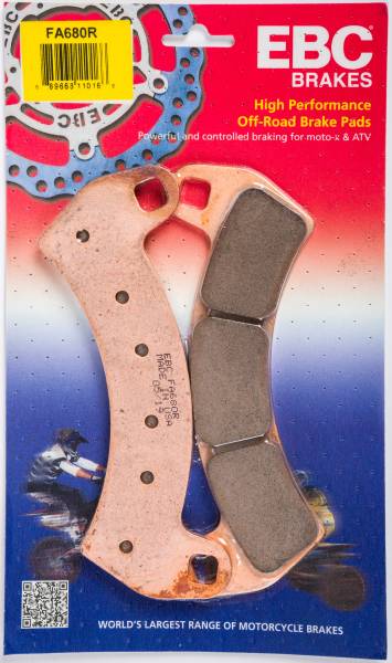 EBC - BRAKE PADS FA680R SINTERED R SERIES - Image 1