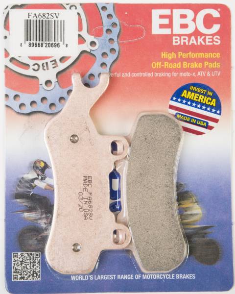 EBC - BRAKE PADS FA682SV SEVERE DUTY SV SERIES - Image 1