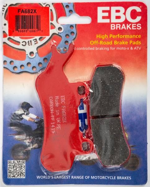 EBC - BRAKE PADS FA682X CARBON X SERIES - Image 1