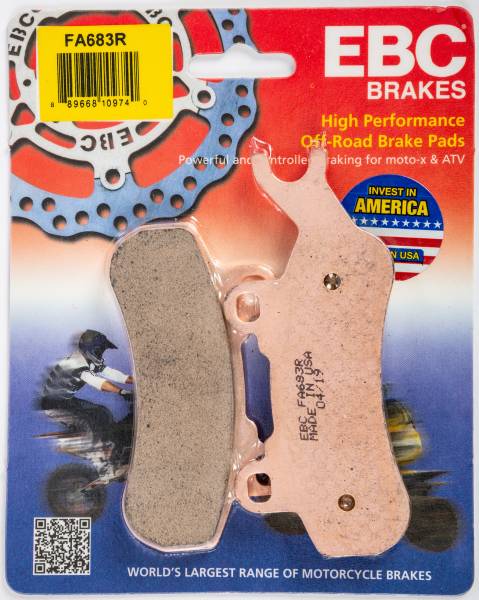 EBC - BRAKE PADS FA683R SINTERED R SERIES - Image 1