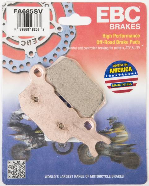 EBC - BRAKE PADS FA685SV SEVERE DUTY SV SERIES - Image 1