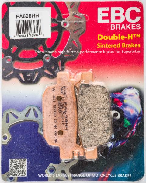 EBC - BRAKE PADS FA698HH DOUBLE-H SINTERED - Image 1