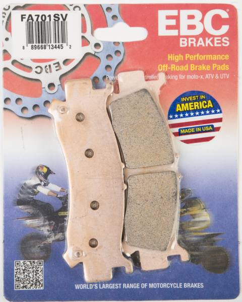 EBC - BRAKE PADS FA701SV SEVERE DUTY SV SERIES - Image 1