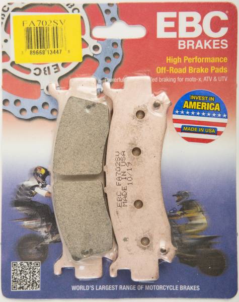 EBC - BRAKE PADS FA702SV SEVERE DUTY SV SERIES - Image 1