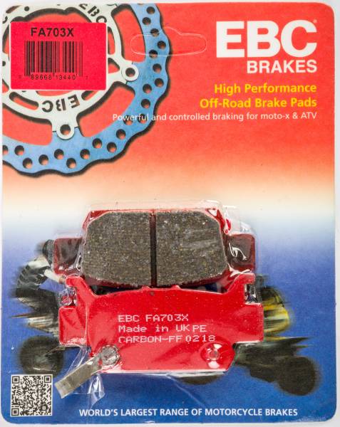 EBC - BRAKE PADS FA703X CARBON X SERIES - Image 1